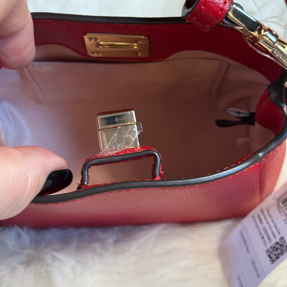 Kate Spade Red Mini Bag with Sleek Design - Picture 8 of 15